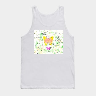 Halloween butterfly in love Tank Top